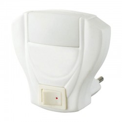 Luz de noche LED con interruptor 1W 230V 7x7,5cm