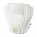 Luz de noche LED con interruptor 1W 230V 7x7,5cm