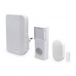 Timbre inalámbrico 38 melodias 150m + sensor de apertura