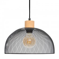 Lámpara de techo colgante de metal rejilla E27 40W Sam