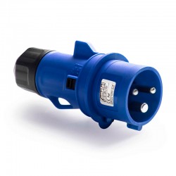 Clavija móvil cetac 2P+T 16A/32A 230V IP54 2,5kV