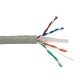 Cable de red CCA de par trenzado UTP CAT.624AWG corte al metro