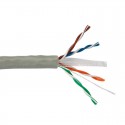 Cable de red CCA de par trenzado UTP CAT.624AWG corte al metro