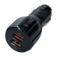 Cargador mechero coche 2 USB QC3,0 + 2,4A