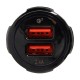 Cargador mechero coche 2 USB QC3,0 + 2,4A