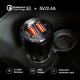Cargador mechero coche 2 USB QC3,0 + 2,4A