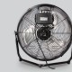 Ventilador de suelo industrial negro 40cm 70W