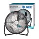 Ventilador de suelo industrial negro 40cm 70W