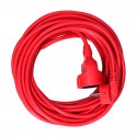 Prolongación roja 3x1,5mm 15m 16A 250V
