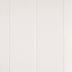 Friso de PVC blanco 8mm 37,5x260cm 3,90m²