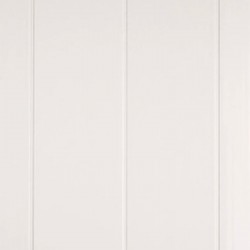 Friso de PVC blanco 8mm 37,5x260cm 3,90m²