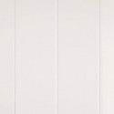 Friso de PVC blanco 8mm 37,5x260cm 3,90m²