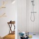 Friso de PVC blanco 8mm 37,5x260cm 3,90m²