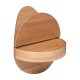 Estante recibidor de madera 40x20x50cm