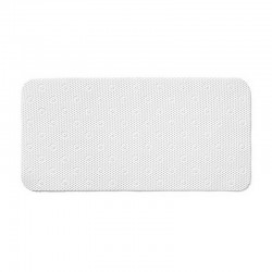 Alfombra de ducha acolchada blanca con ventosas 91x45cm Rayen