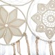 Atrapasueños múltiple blanco 59x107cm