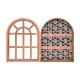 Caja de llaves decorativa de madera/cristal 28x6x36cm