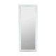 Espejo de pared de poliestireno/aluminio efecto madera 72x4x195cm