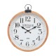 Reloj de pared de madera/metal vintage 57x6x66cm