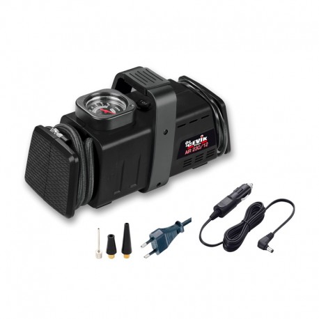 Mini compresor portátil 230V-12V dual PRO CA-AIR230/12 Cevik