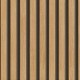 Papel pintado texturizado listones de madera oscura