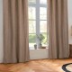 Cortina de poliéster lino beige 140x260cm Wild