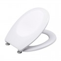 Tapa para inodoro WC de duroplast blanca Siros