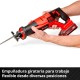 Sierra de sable inalámbrica TP-AP 18/28 Li BL - Solo Einhell