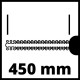 Cortasetos telescópico inalámbrico GC-HH 18/45 Li T-Solo Einhell