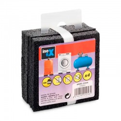 Almohadilla antivibración negra 4uds. Inofix