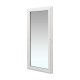 Puerta apertura a izquierda de PVC blanca sin persiana 90x200cm