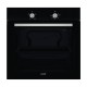 Horno estático negro 4 funciones 60cm SES 6004 BK Cata