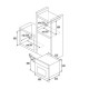 Horno estático negro 4 funciones 60cm SES 6004 BK Cata