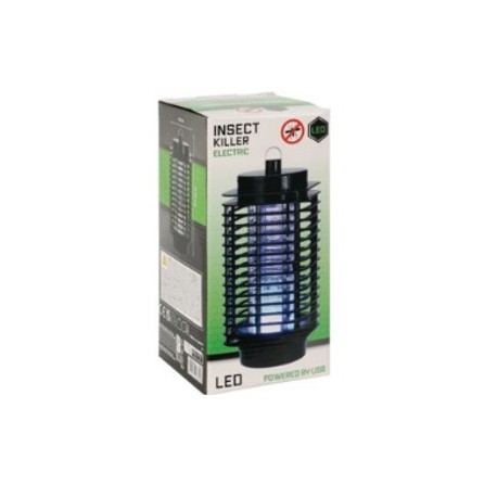 Antimosquitos eléctrico con luz UV y electrocutador
