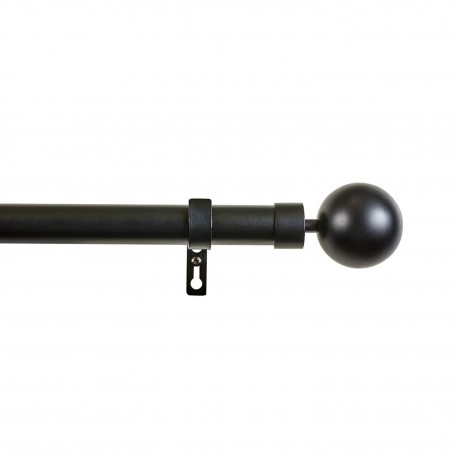 KIT BARRA EXT. 110-200 NEGRO BOLA 28MM