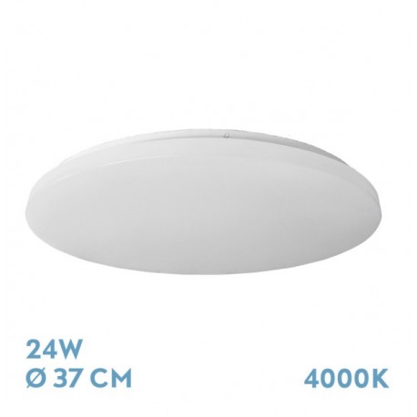 PLAFON LED 37CM SLIM 24W 4000K 2376LM