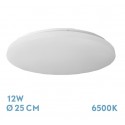PLAFON LED 25CM SLIM 12W 6500K 1180LM