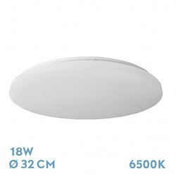 PLAFON LED 32CM SLIM 18W 6500K 1780LM
