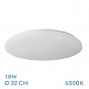 PLAFON LED 32CM SLIM 18W 6500K 1780LM