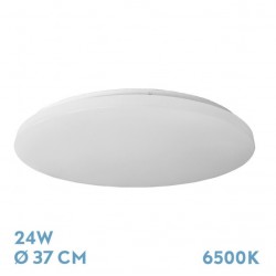 PLAFON LED 37CM SLIM 24W 6500K 2376LM