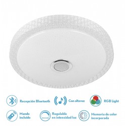 PLAFON LED 50CM ZAID 72W RGB C/MAN ALTAV