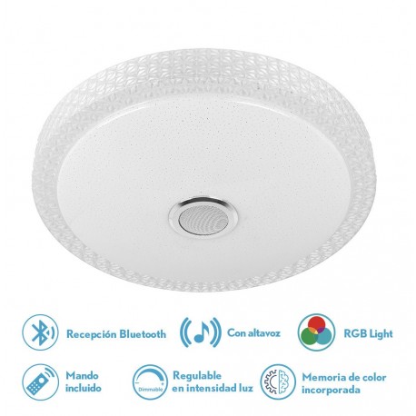 PLAFON LED 50CM ZAID 72W RGB C/MAN ALTAV