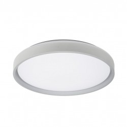 PLAFON LED 50CM MORGAN GRIS 60W C/MANDOª