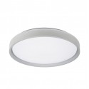 PLAFON LED 50CM MORGAN GRIS 60W C/MANDOª