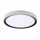 PLAFON LED 50CM CLARIBEL BCO/NEG 60W C/M