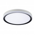 PLAFON LED 50CM CLARIBEL BCO/NEG 60W C/M