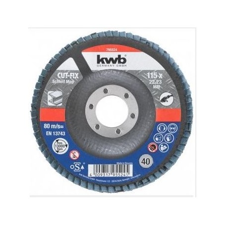 DISCO ABRASIVO LAMINAS GRANO 40