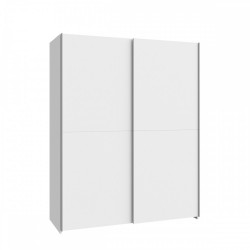 Armario 2 puertas correderas 150x61x190cm blanco