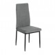 Silla Nekane tela gris