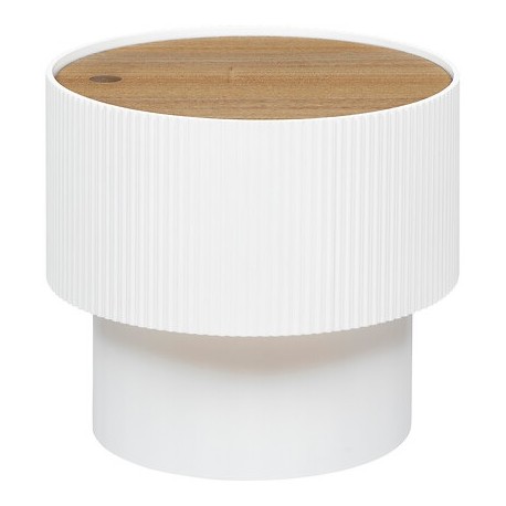 MESA MADERA C/TAPA BLANCA 38.5X35CM